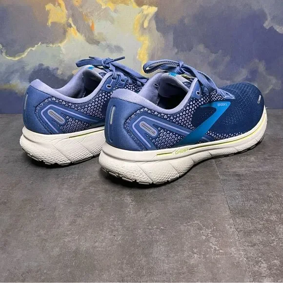 Brooks Ghost 14 Women's Blue Running Shoes Size 10.5B - Picture 7 of 16